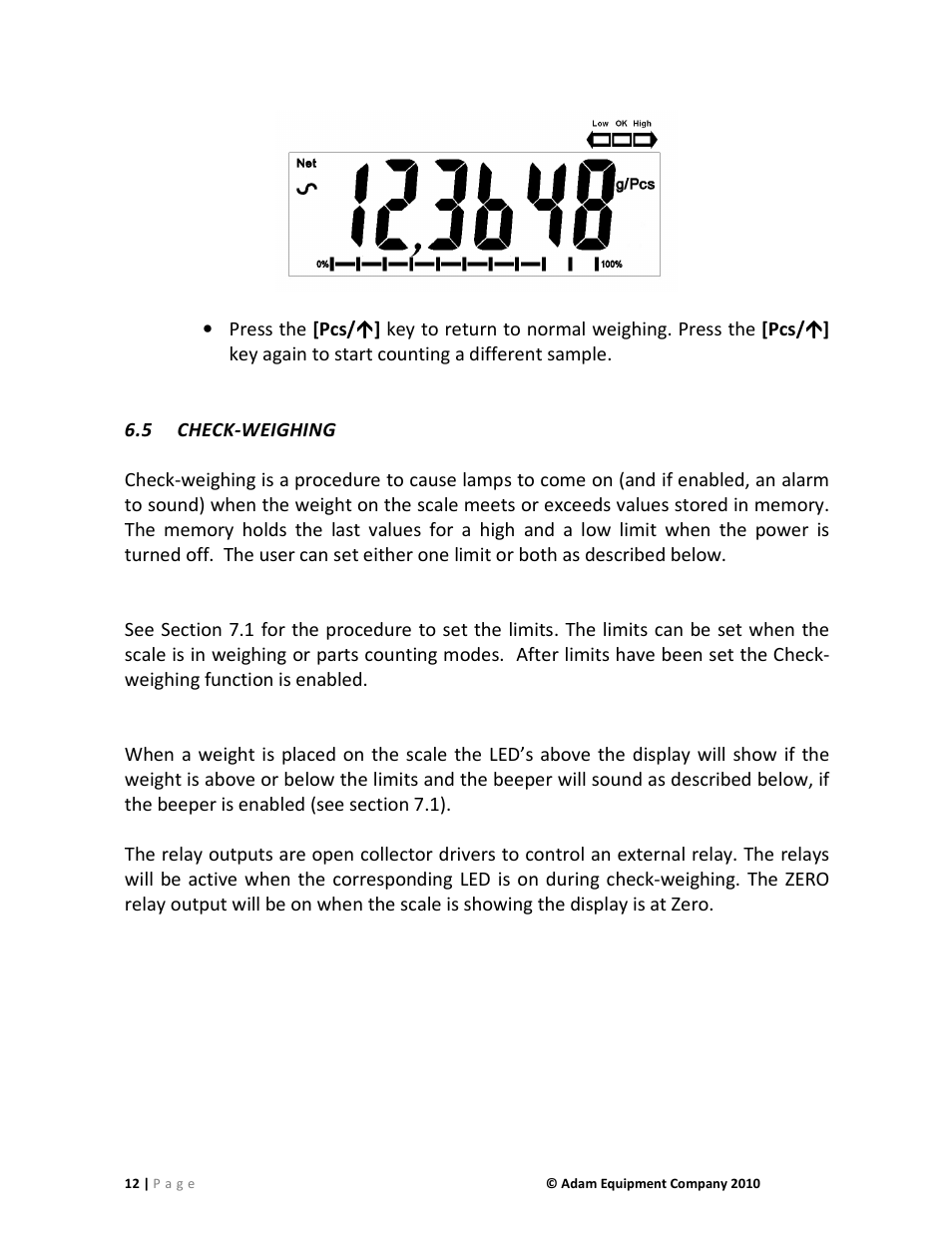 Nova-Tech AE402 Indicator User Manual | Page 14 / 44