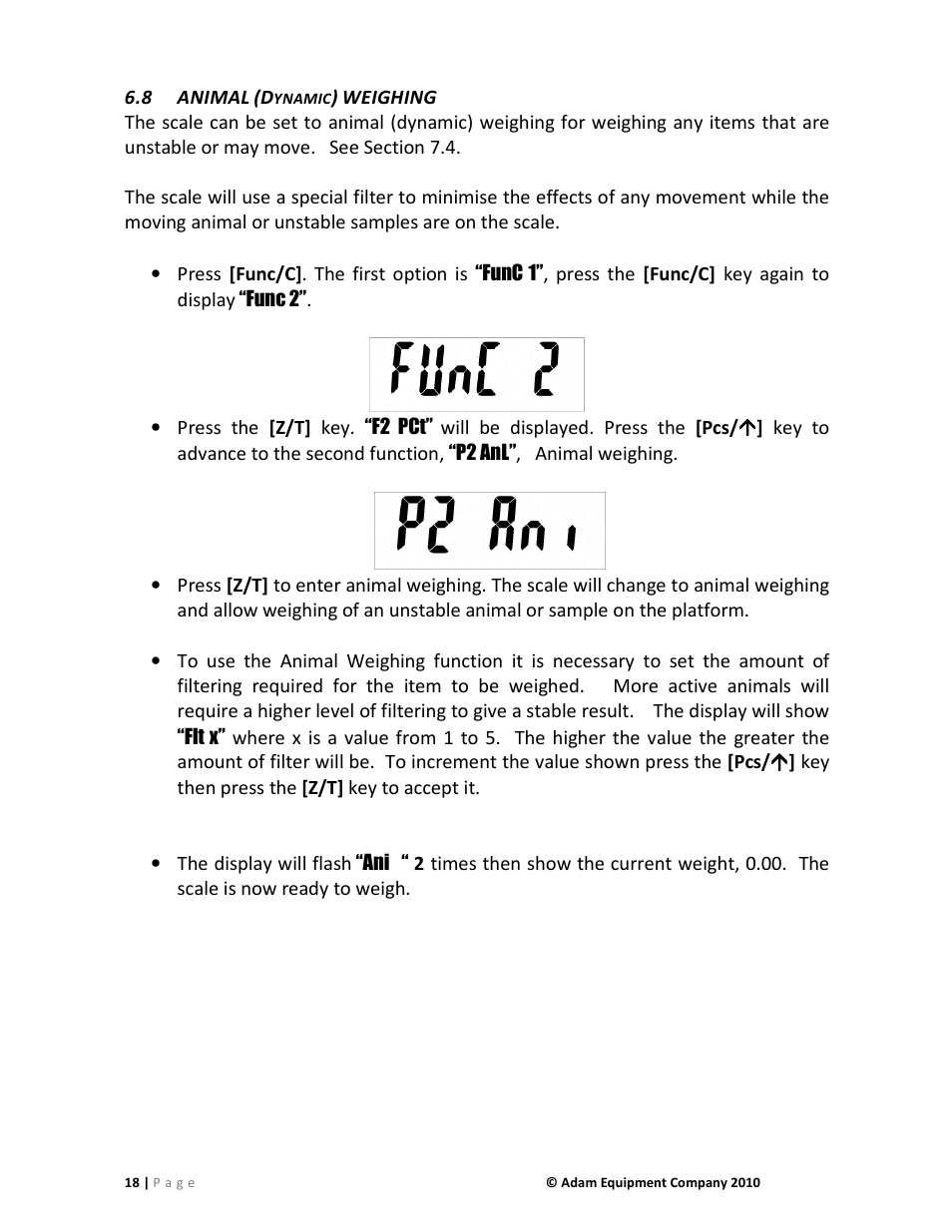 Nova-Tech AE402 Indicator User Manual | Page 20 / 44