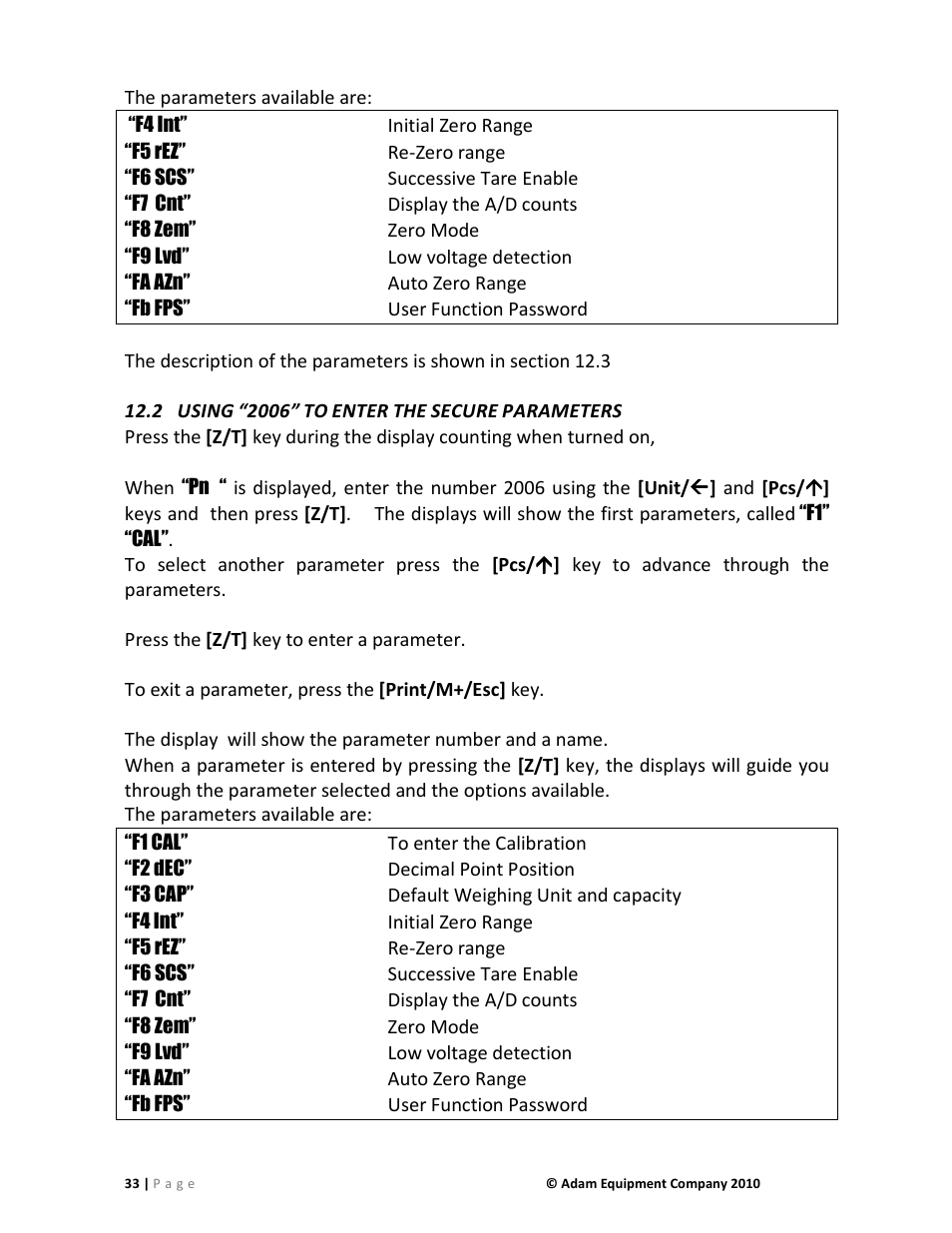 Nova-Tech AE402 Indicator User Manual | Page 35 / 44