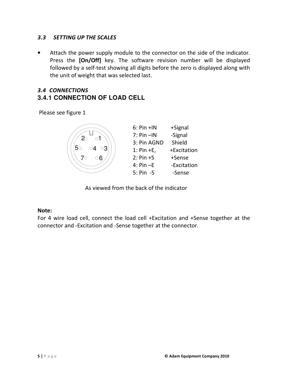 Nova-Tech AE402 Indicator User Manual | Page 7 / 44