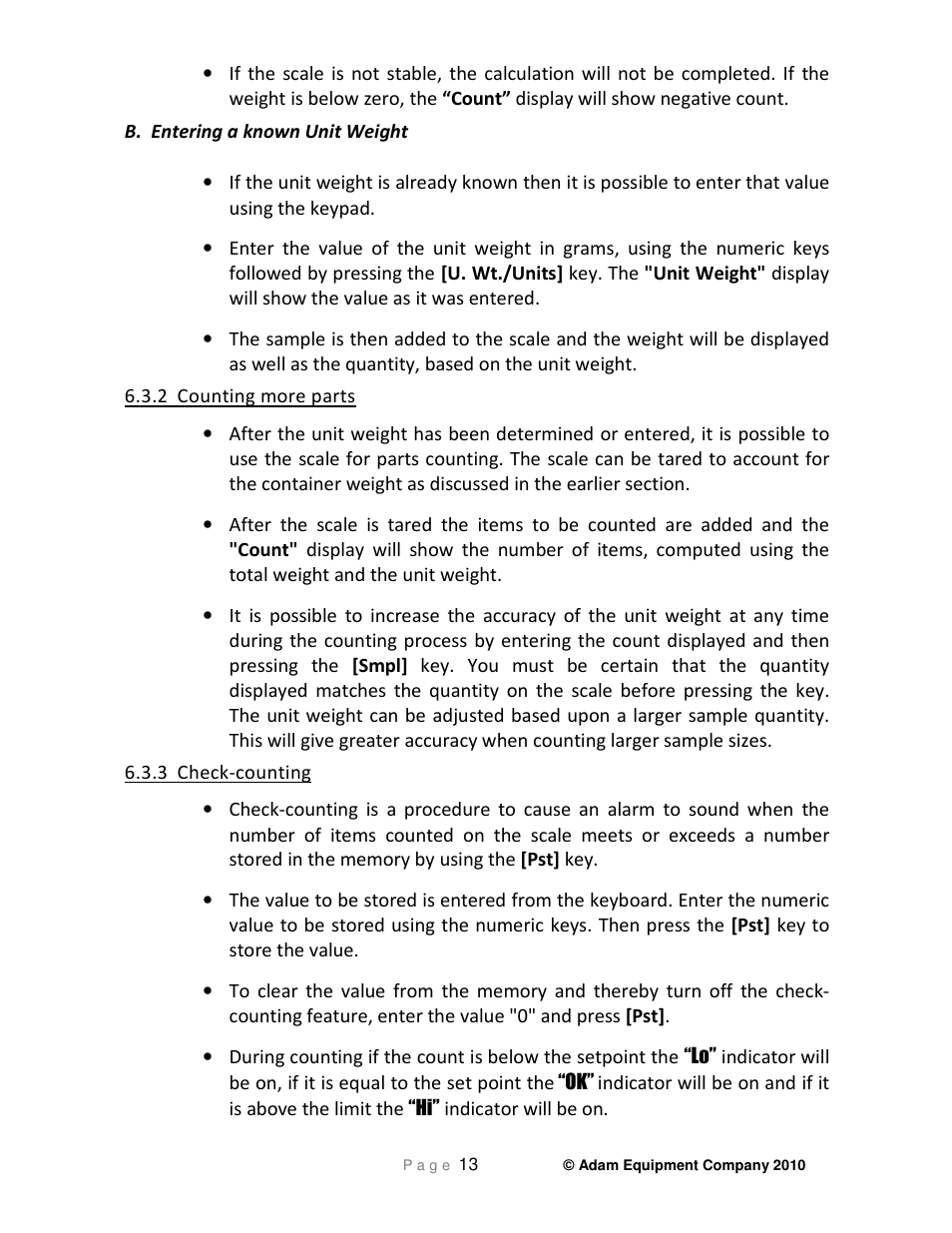 Nova-Tech GC Indicator User Manual | Page 15 / 44