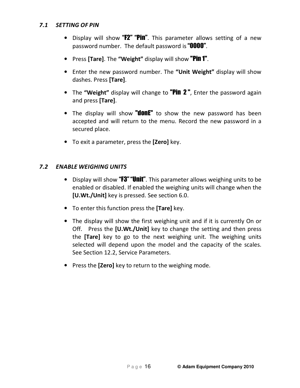 Nova-Tech GC Indicator User Manual | Page 18 / 44