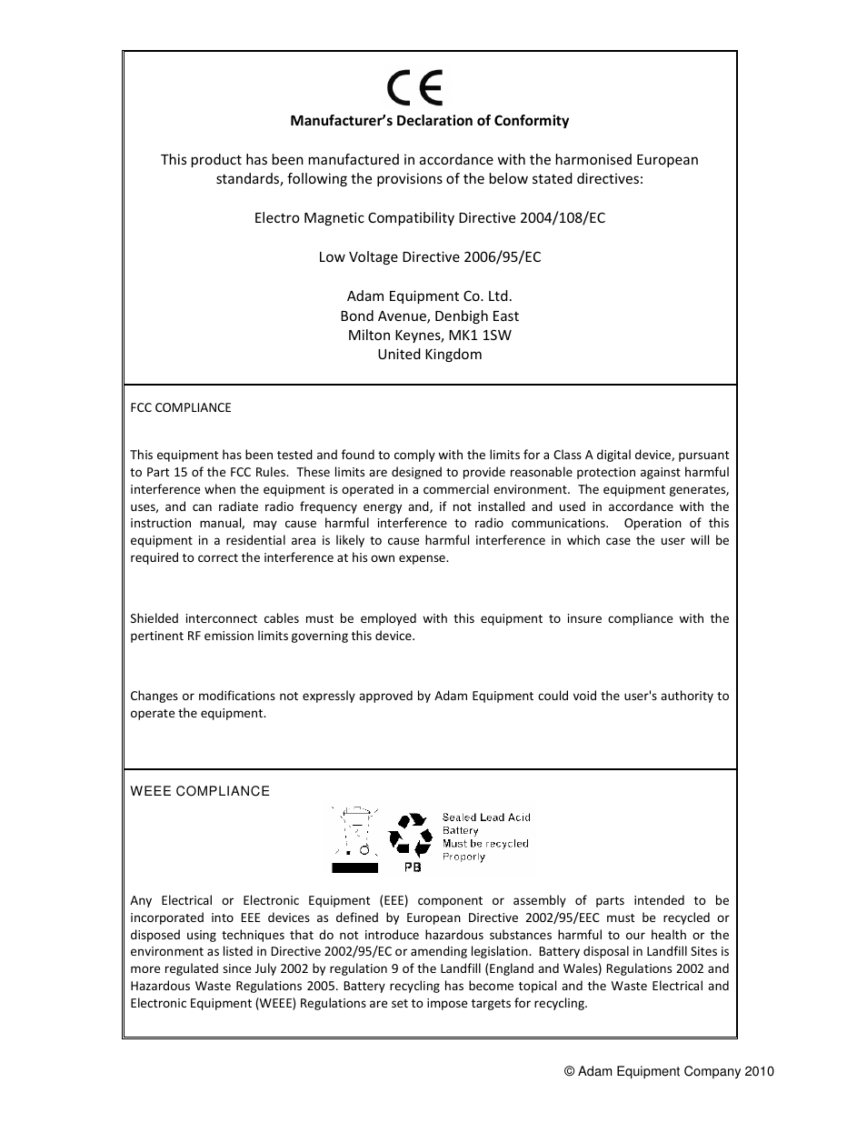 Nova-Tech GC Indicator User Manual | Page 43 / 44