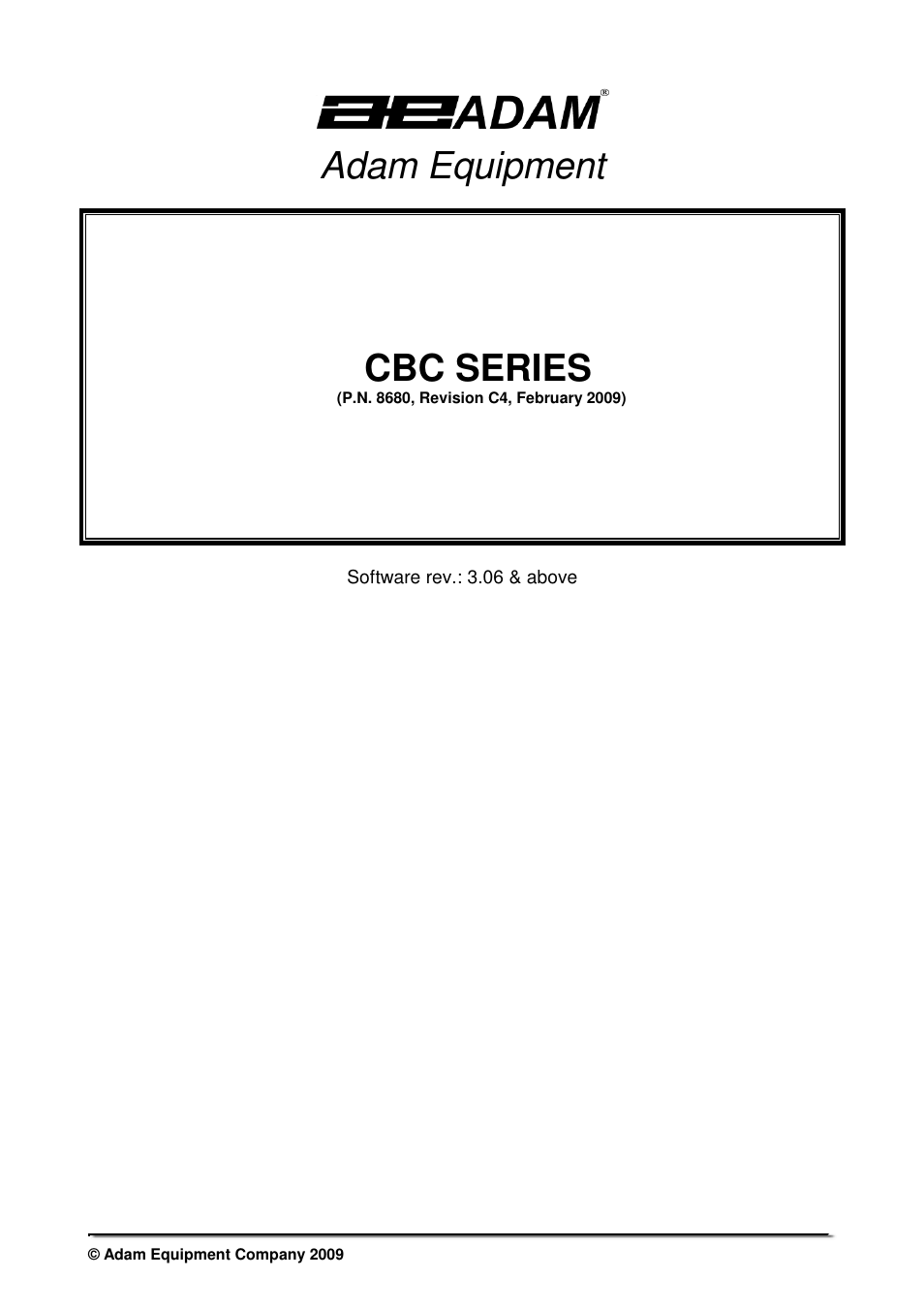 Nova-Tech CBC Series User Manual | 28 pages