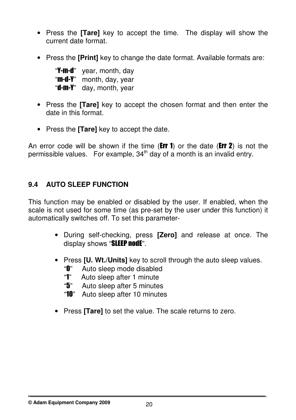 Nova-Tech CBC Series User Manual | Page 22 / 28