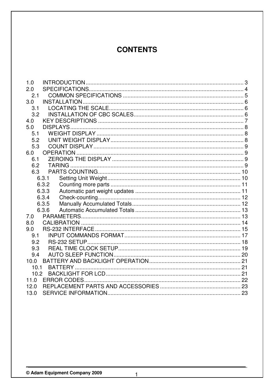 Nova-Tech CBC Series User Manual | Page 3 / 28