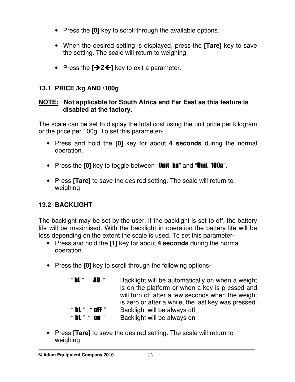 Nova-Tech WBZ..aM Series User Manual | Page 15 / 24
