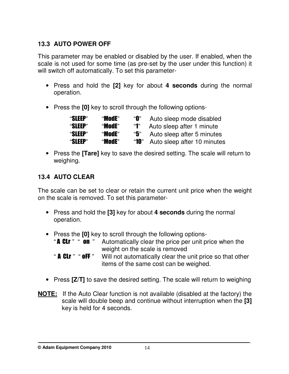 Nova-Tech WBZ..aM Series User Manual | Page 16 / 24