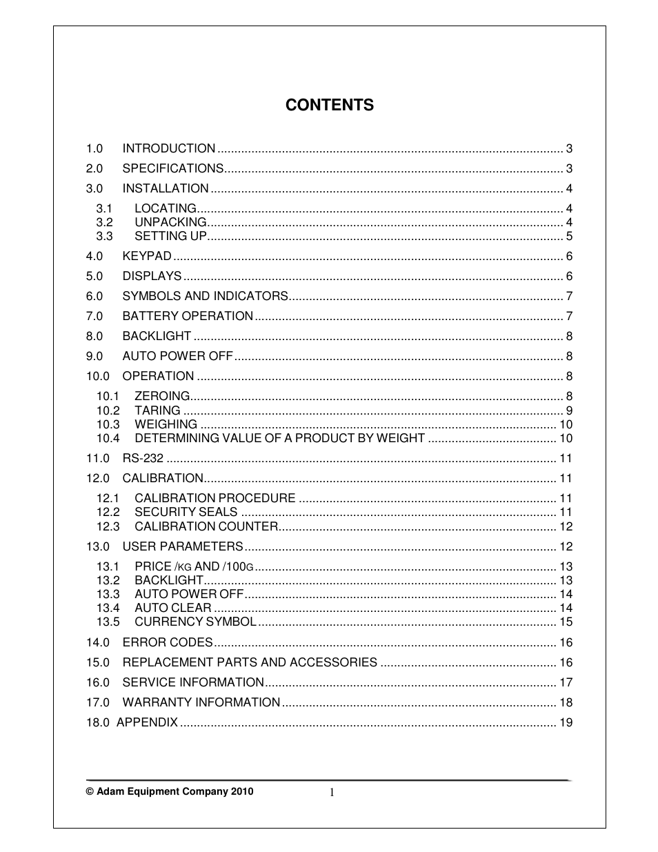 Nova-Tech WBZ..aM Series User Manual | Page 3 / 24