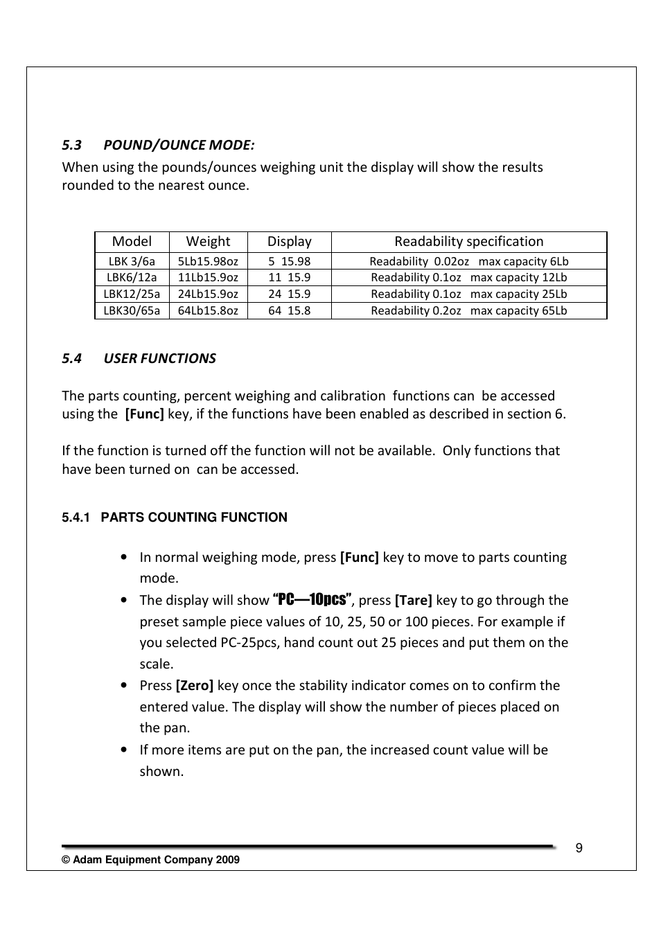 Nova-Tech LBK Series User Manual | Page 12 / 20