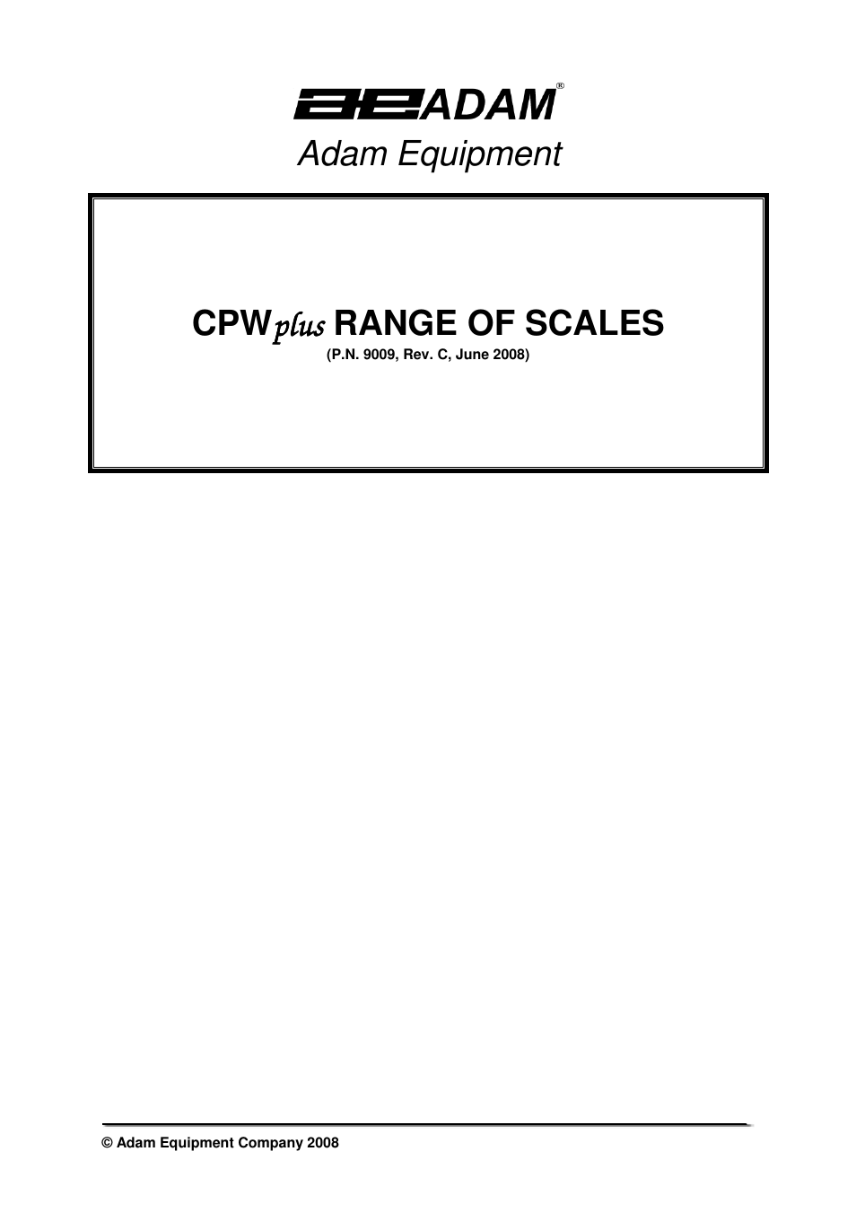 Nova-Tech CPWplus User Manual | 32 pages