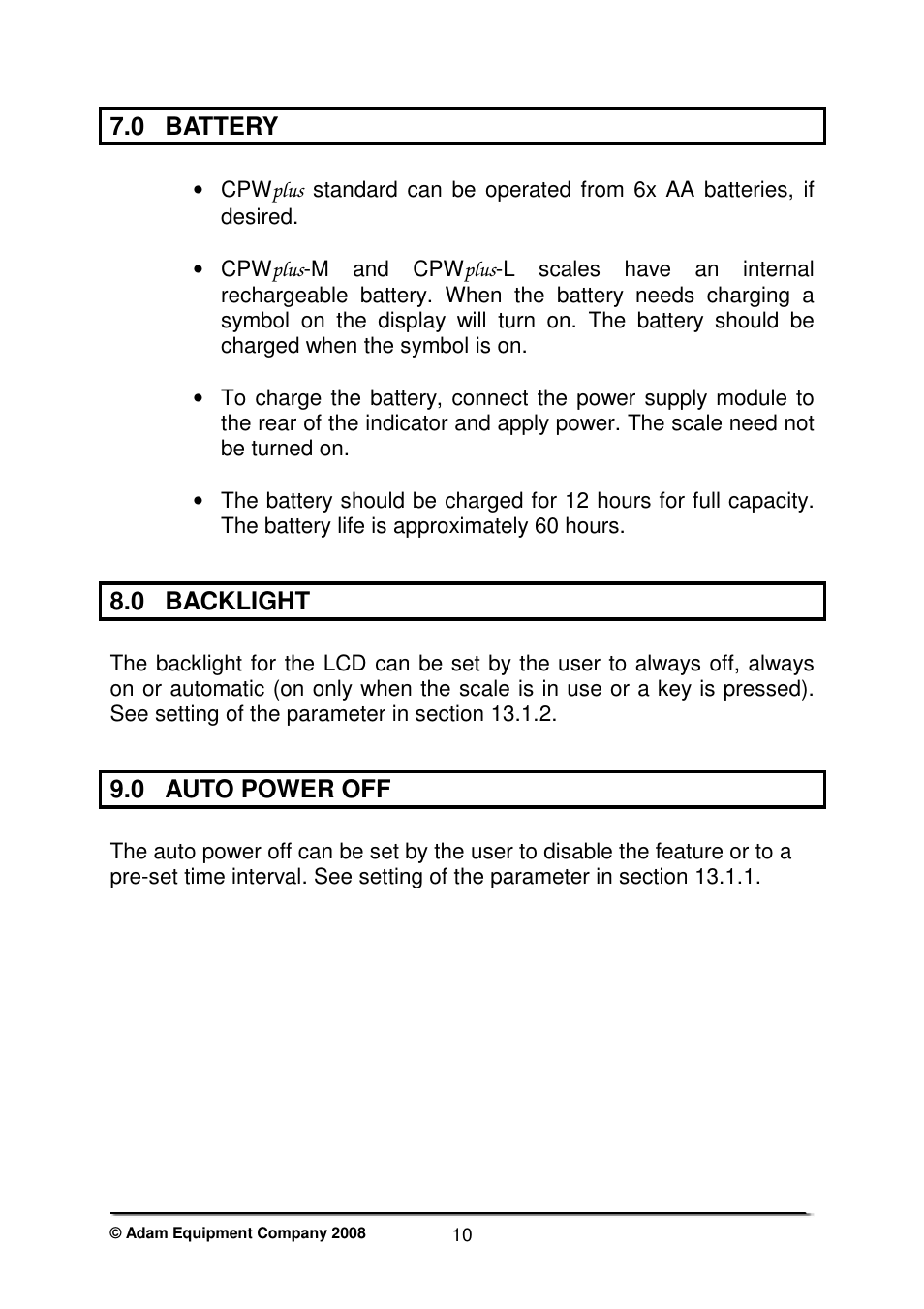 Nova-Tech CPWplus User Manual | Page 12 / 32