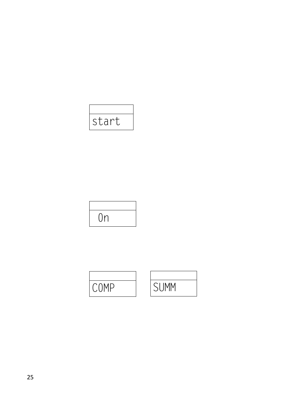 Start, C0mp, Summ | Nova-Tech PMB Moisture Analyzer User Manual | Page 27 / 85