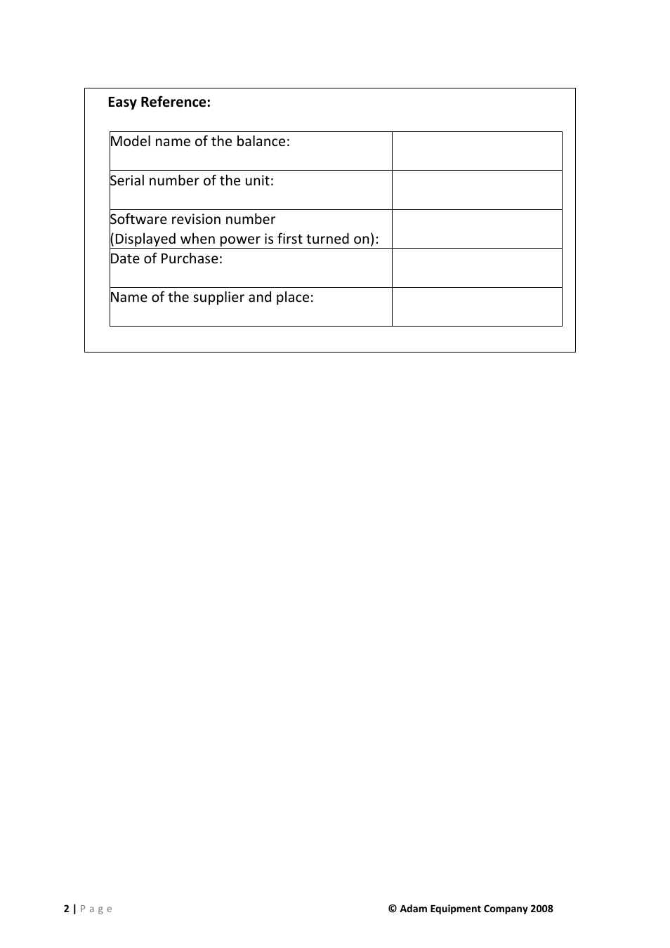 Nova-Tech CQT Series User Manual | Page 2 / 20