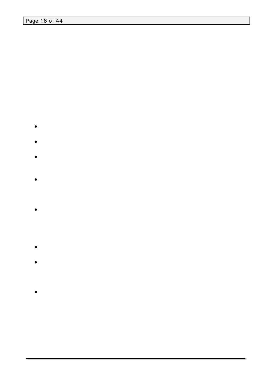 Parts counting | Nova-Tech PGW Series User Manual | Page 16 / 44