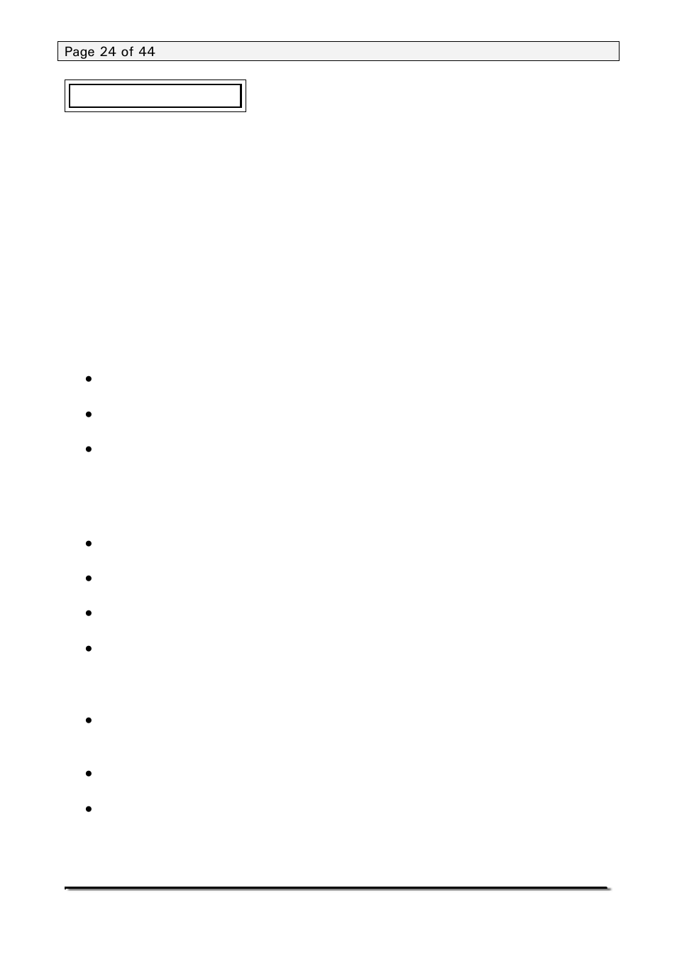 0 calibration, 1 manual calibration, 1 calibration using internal calibration mass | 2 calibration using external calibration mass, Calibration using internal calibration mass, Calibration using external calibration mass | Nova-Tech PGW Series User Manual | Page 24 / 44