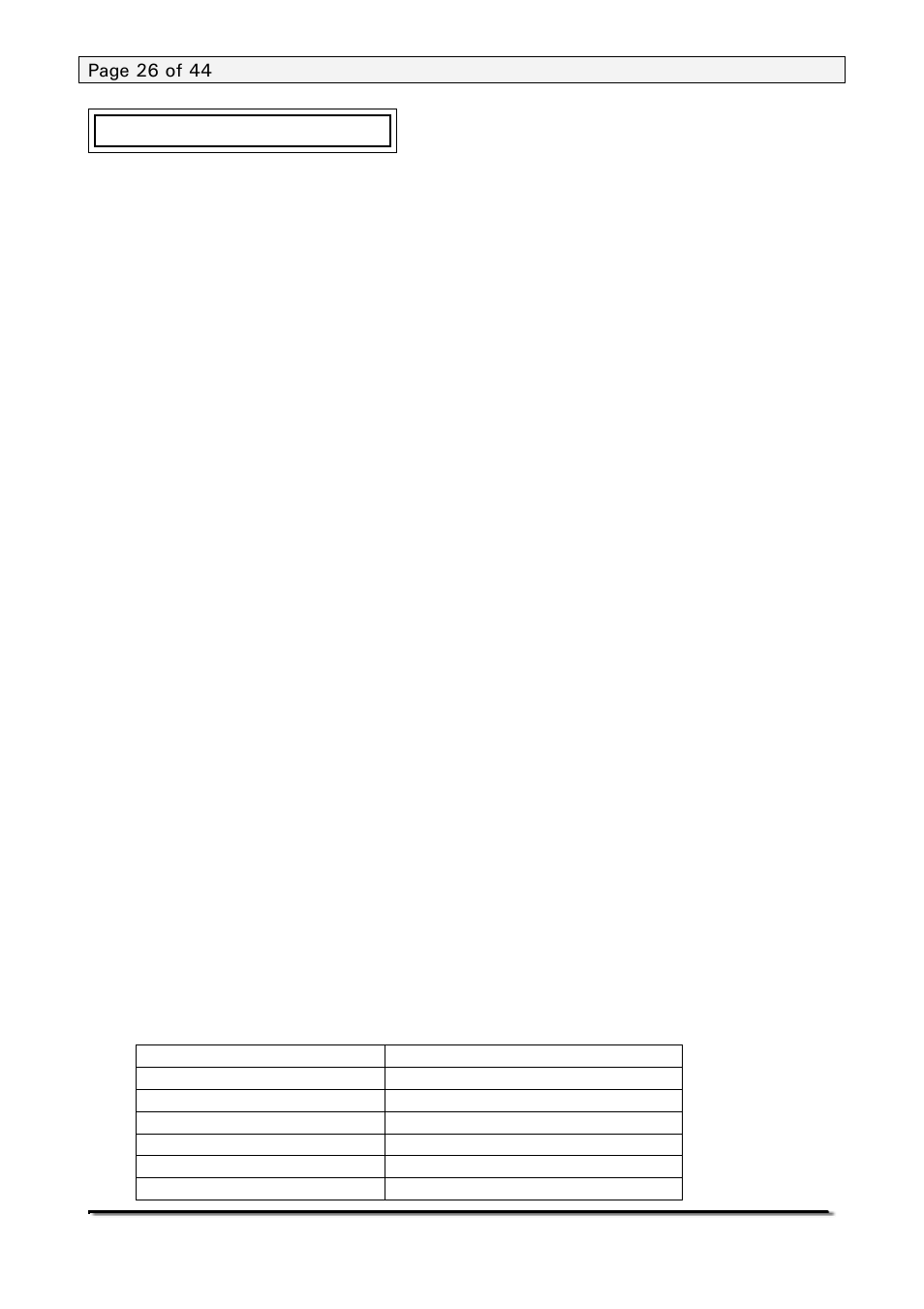 0 rs-232 interface | Nova-Tech PGW Series User Manual | Page 26 / 44