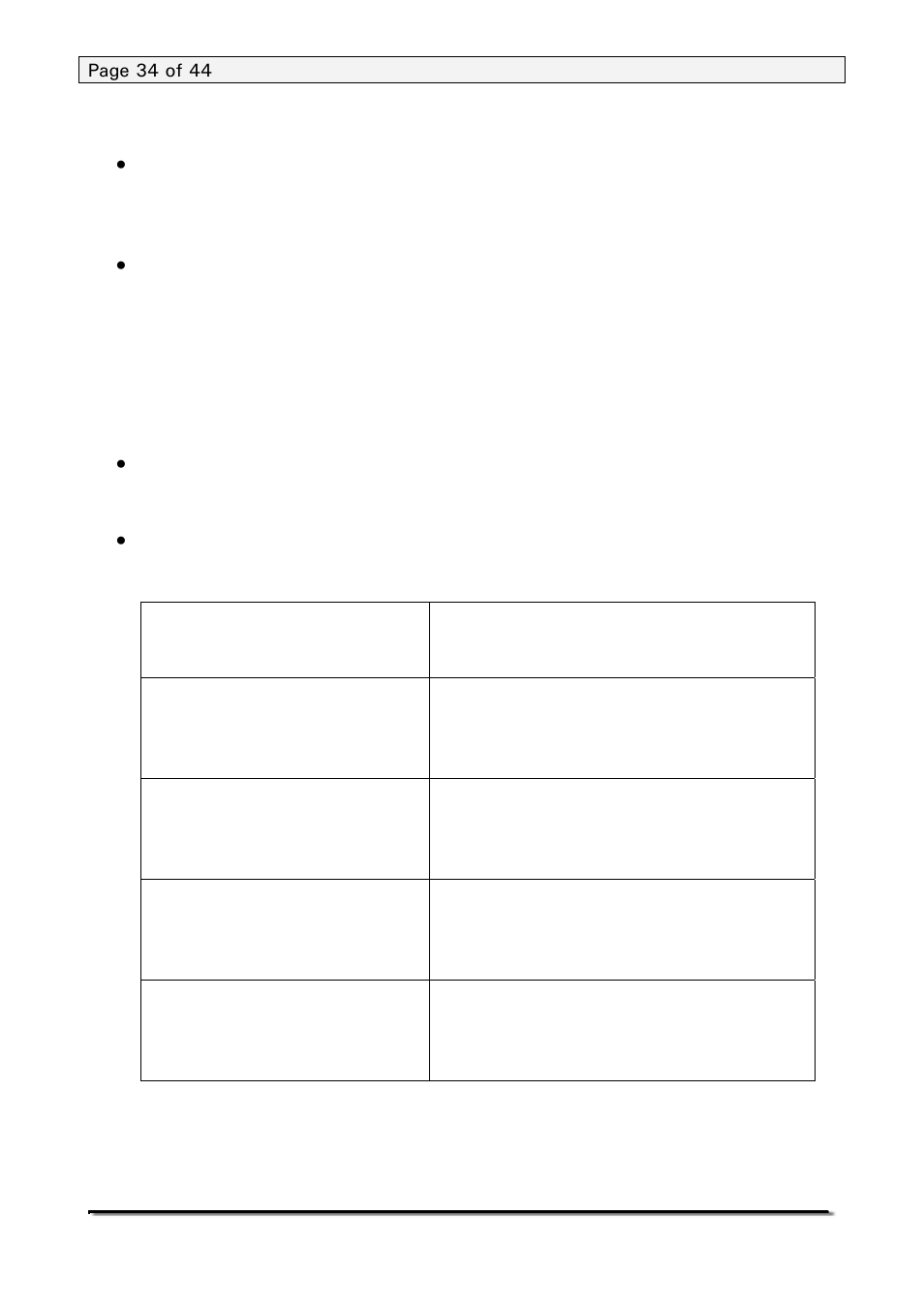 5 calibration setup | Nova-Tech PGW Series User Manual | Page 34 / 44