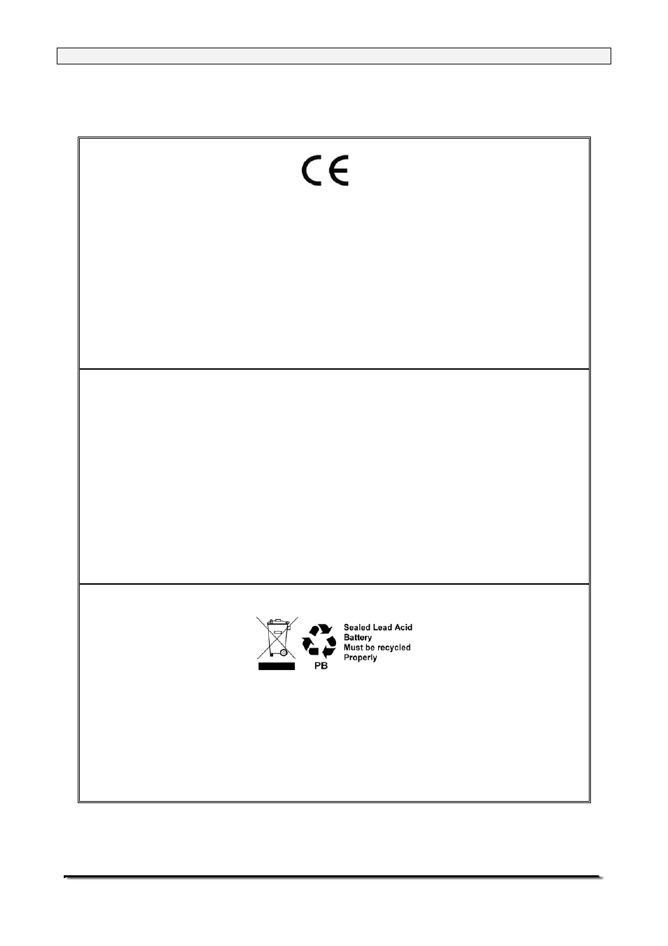 Fcc compliance, Weee compliance | Nova-Tech PGW Series User Manual | Page 43 / 44