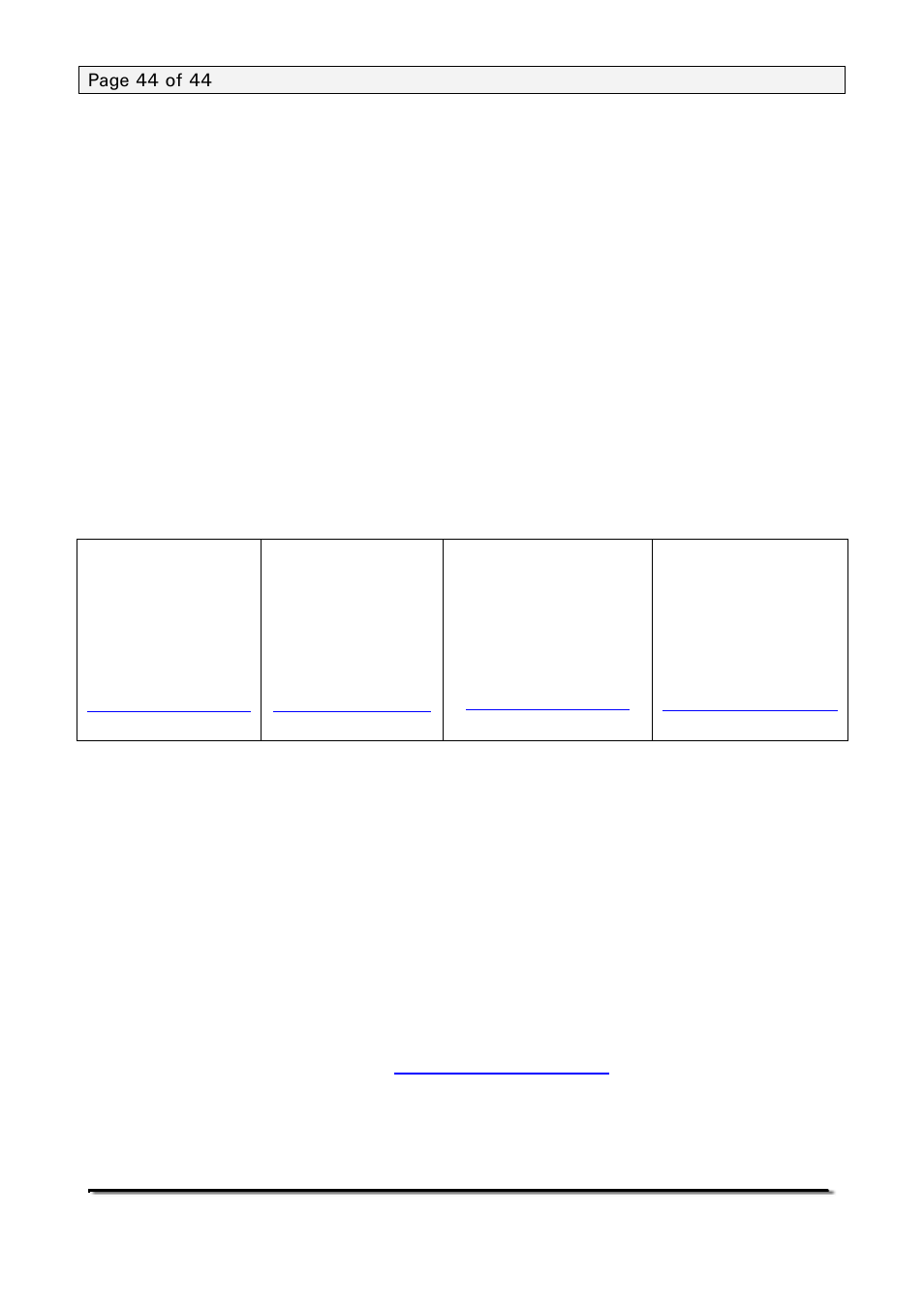 Page 44 of 44 | Nova-Tech PGW Series User Manual | Page 44 / 44