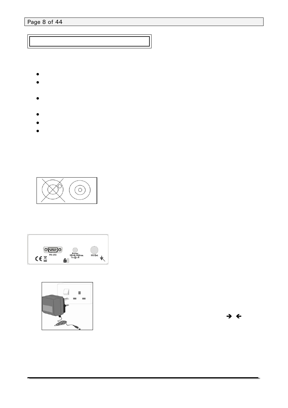 0 setting up the balance, 1 assembling the balance, 2 levelling the balance | 3 warm-up time, Assembling the balance, Levelling the balance, Warm-up time | Nova-Tech PGW Series User Manual | Page 8 / 44