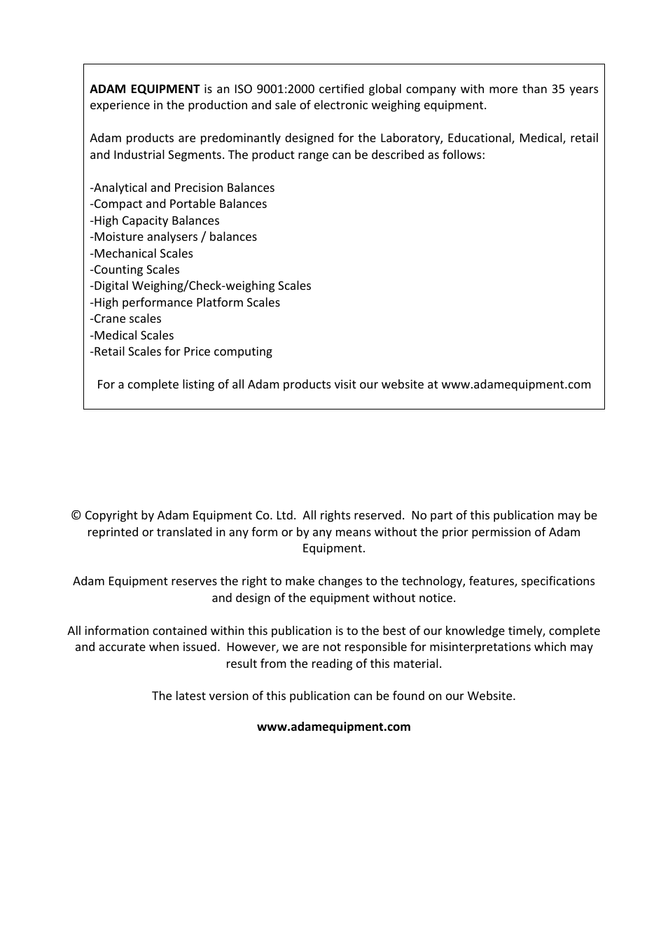 Nova-Tech PGL Series User Manual | Page 40 / 40