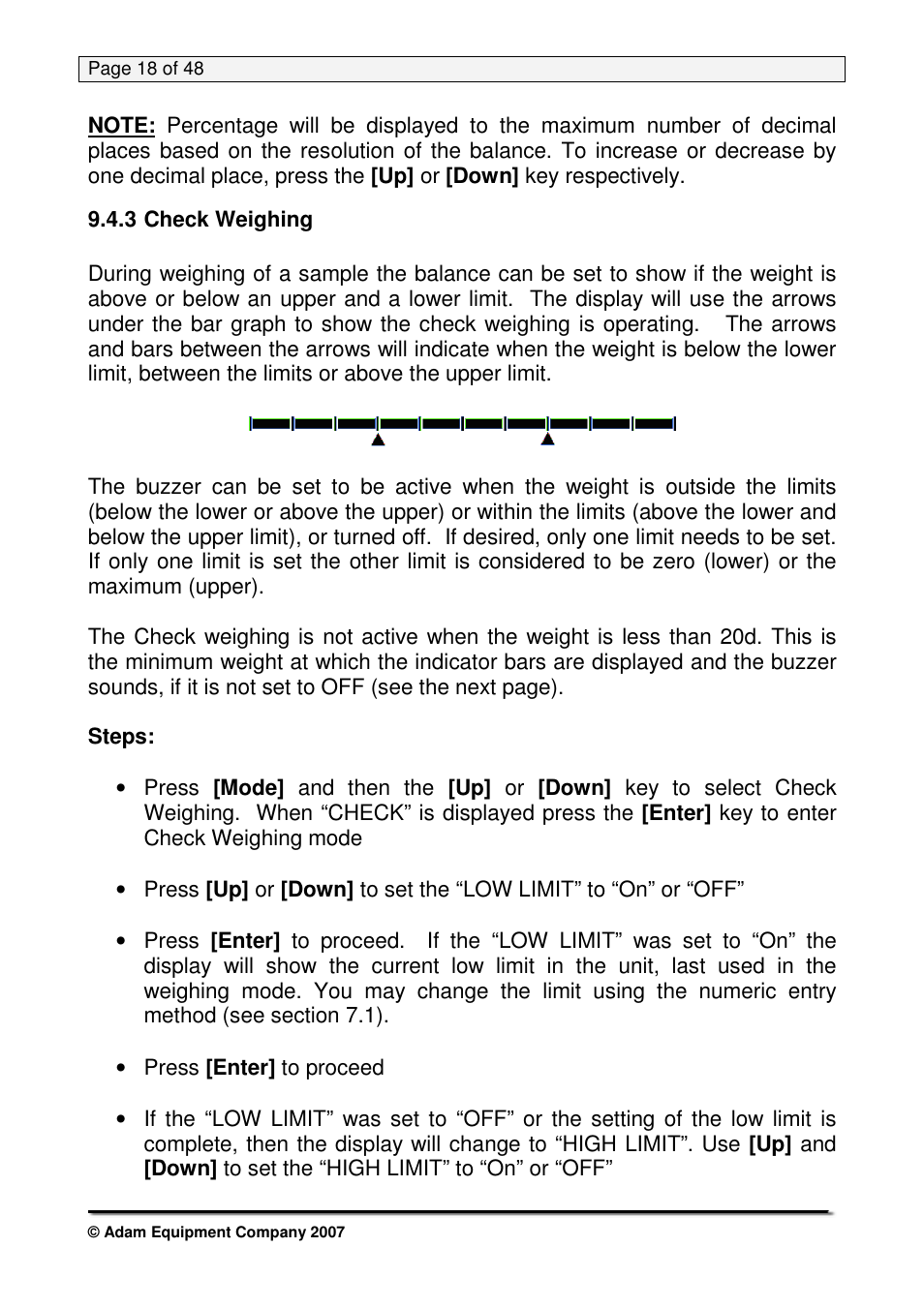 Nova-Tech PW Series User Manual | Page 18 / 48