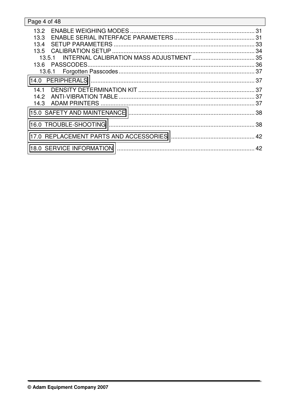 Nova-Tech PW Series User Manual | Page 4 / 48