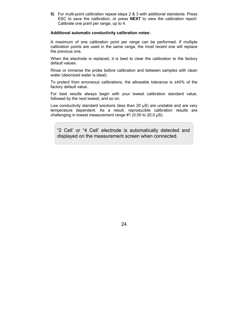 Nova-Tech 2700 Series Benchtop Meters User Manual | Page 28 / 60