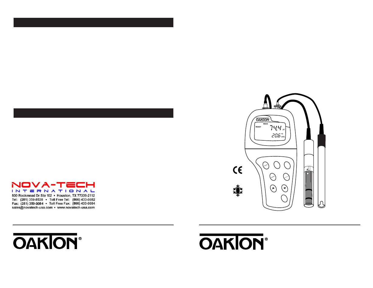 Nova-Tech pH-CON 300 User Manual | 26 pages