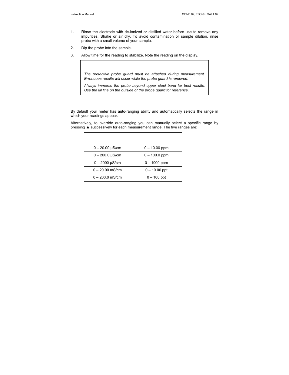 Nova-Tech SALT 6+ User Manual | Page 21 / 40