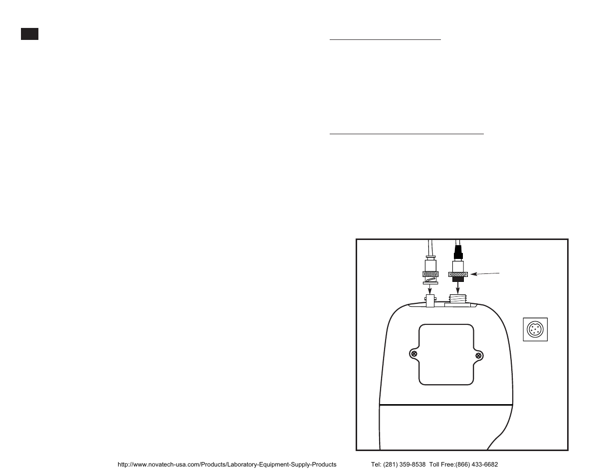 Probe information | Nova-Tech pH-Dissolved Oxygen Meter User Manual | Page 5 / 35