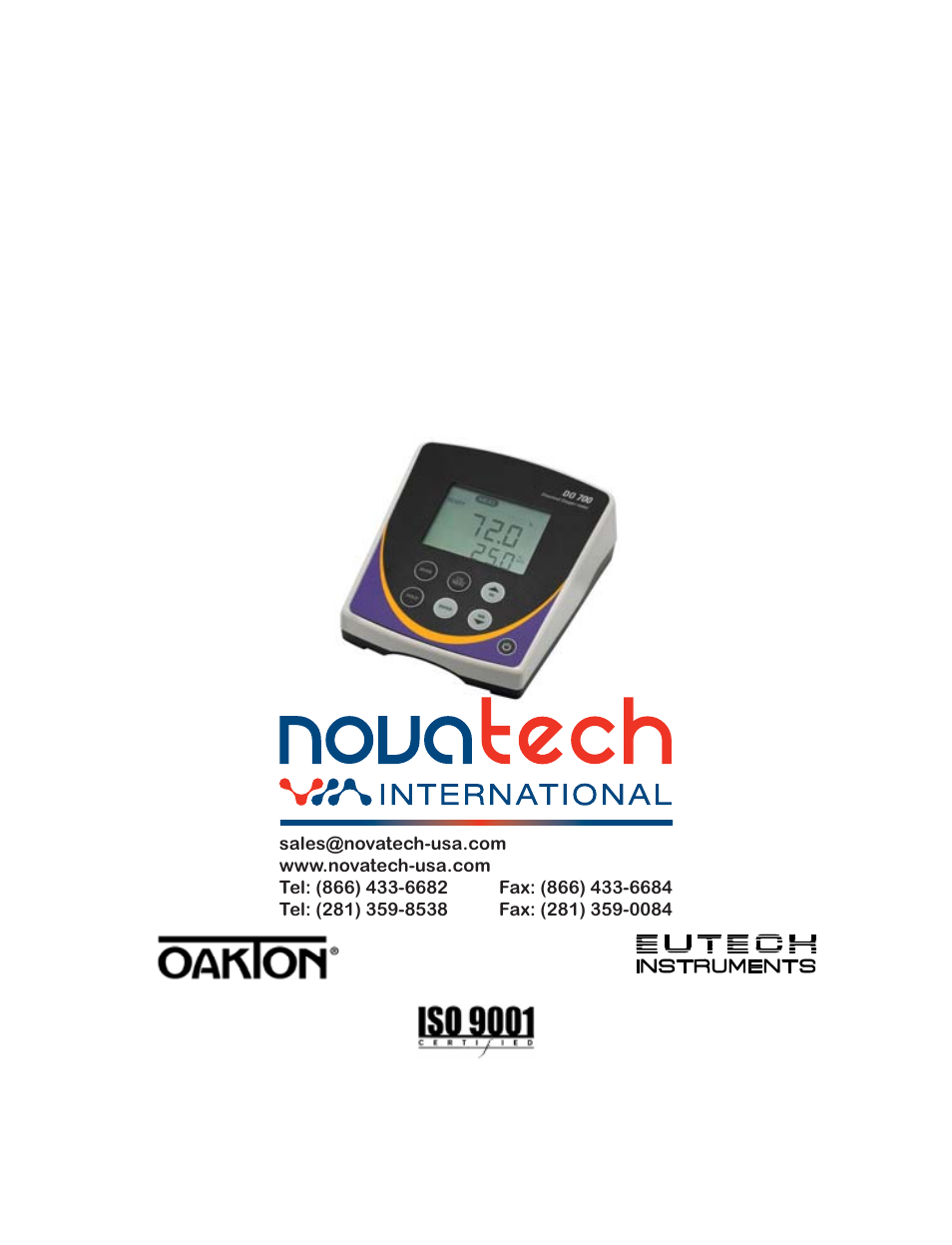 Nova-Tech DO 700 User Manual | 36 pages