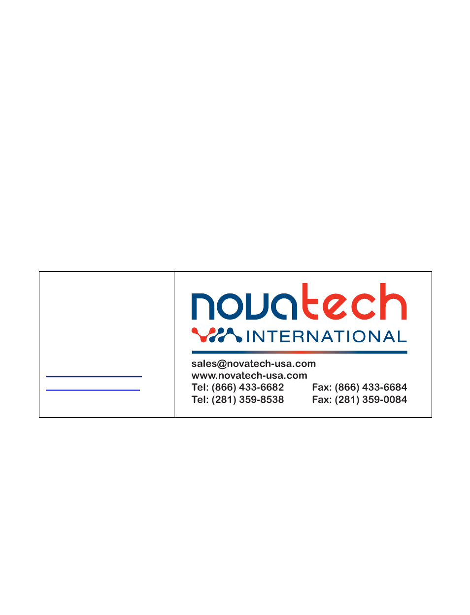 Info@4oakton.comwww.4oakton.com | Nova-Tech DO 700 User Manual | Page 36 / 36
