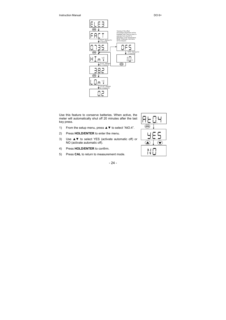 6 automatic shut off (ato.4) | Nova-Tech DO 6+ User Manual | Page 30 / 48
