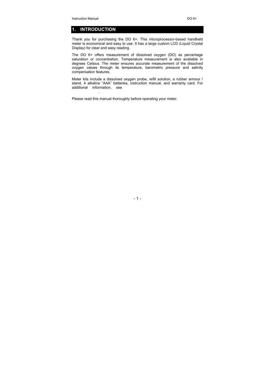 Nova-Tech DO 6+ User Manual | Page 7 / 48
