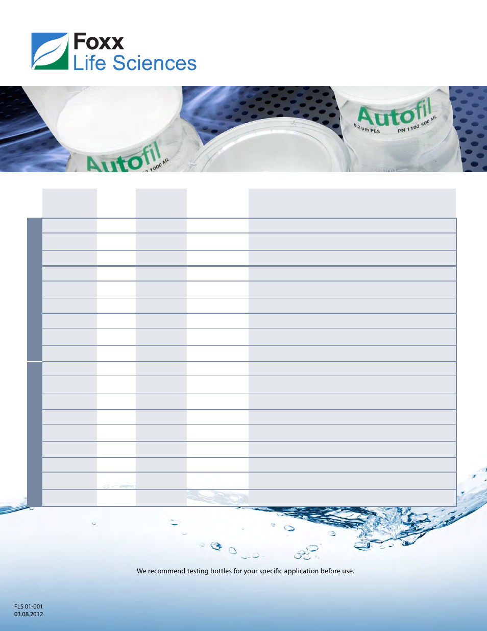 Fls filtrationsystem_backsm.pdf, Auto fil, Laboratory filtration system | Fu ll as se m bl y fu nn el o nl y | Nova-Tech Foxx Autofil Bottle Top Filtration User Manual | Page 2 / 2