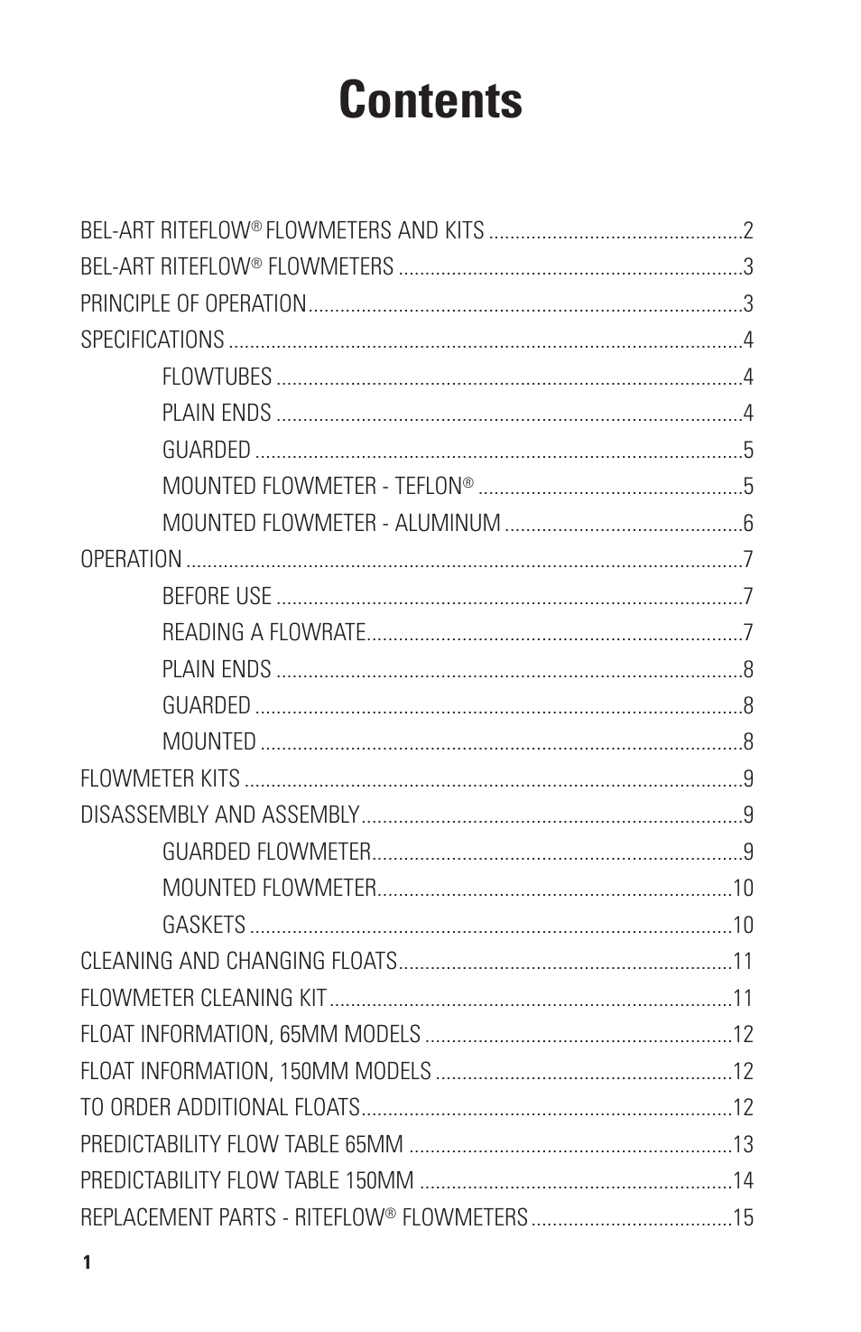 Nova-Tech RITEFLOW FLOWMETERS AND KITS User Manual | Page 2 / 16