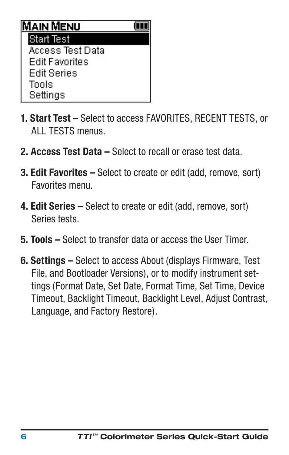 Nova-Tech Taylor M-3000 TTi3000 Colorimeter Series User Manual | Page 10 / 28