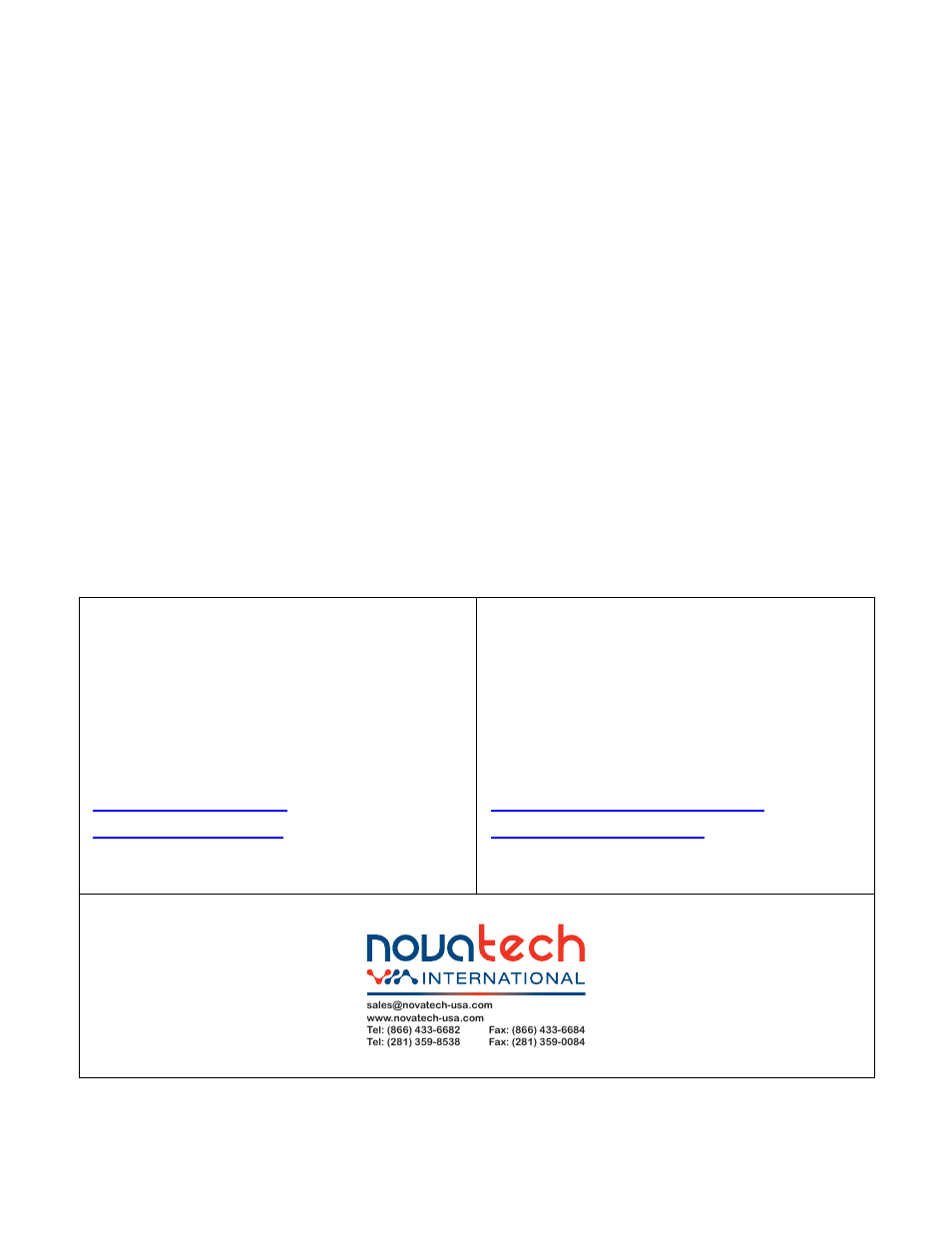 Info@4oakton.comwww.4oakton.com | Nova-Tech pH 700 Ion 700 User Manual | Page 18 / 18