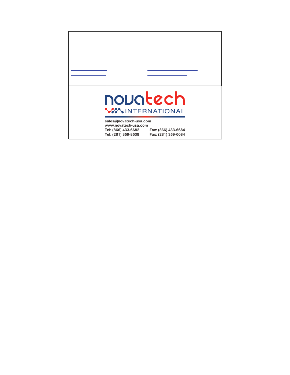 Info@4oakton.com www.4oakton.com | Nova-Tech Ion 6+ User Manual | Page 28 / 28