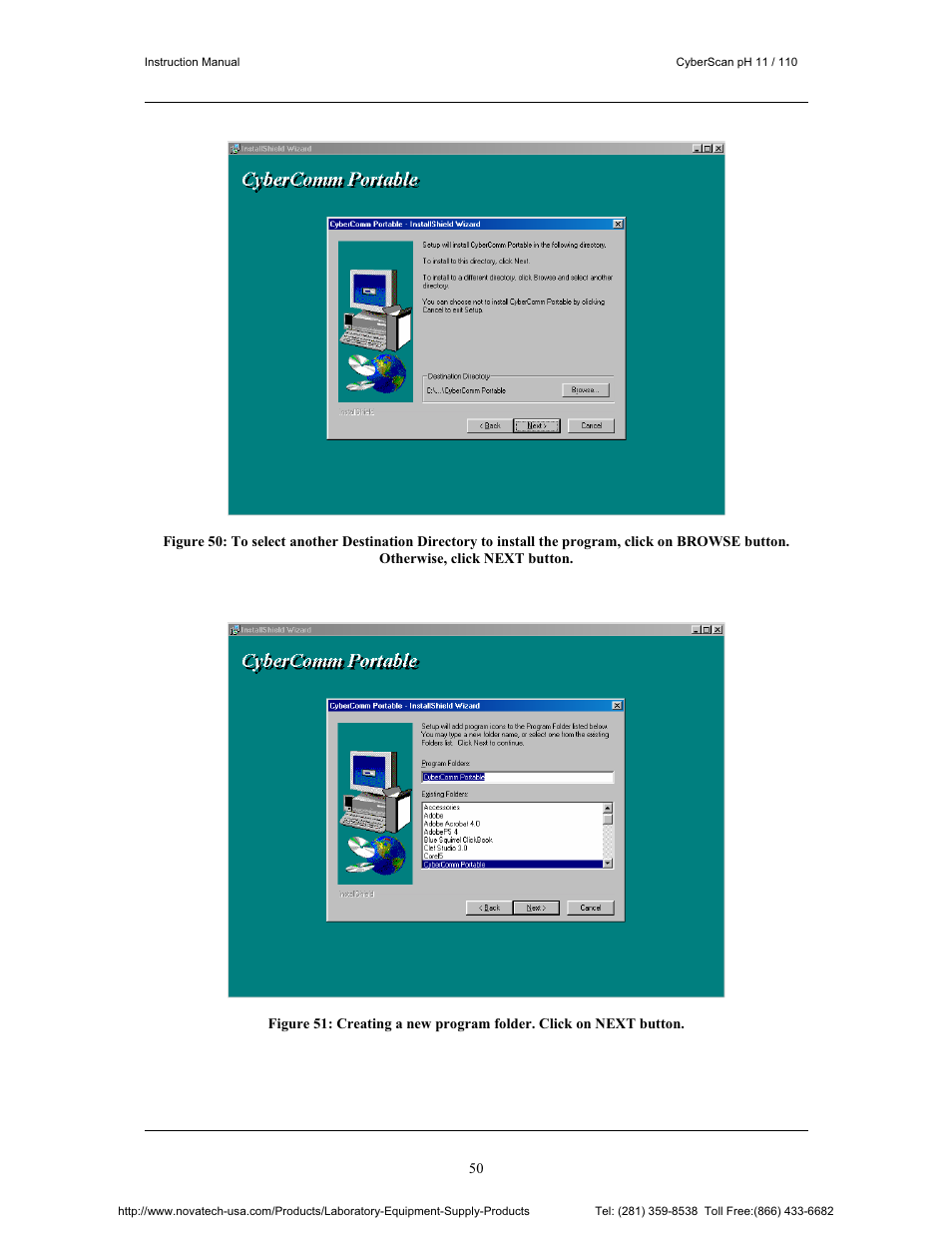 Nova-Tech pH 110 User Manual | Page 54 / 76