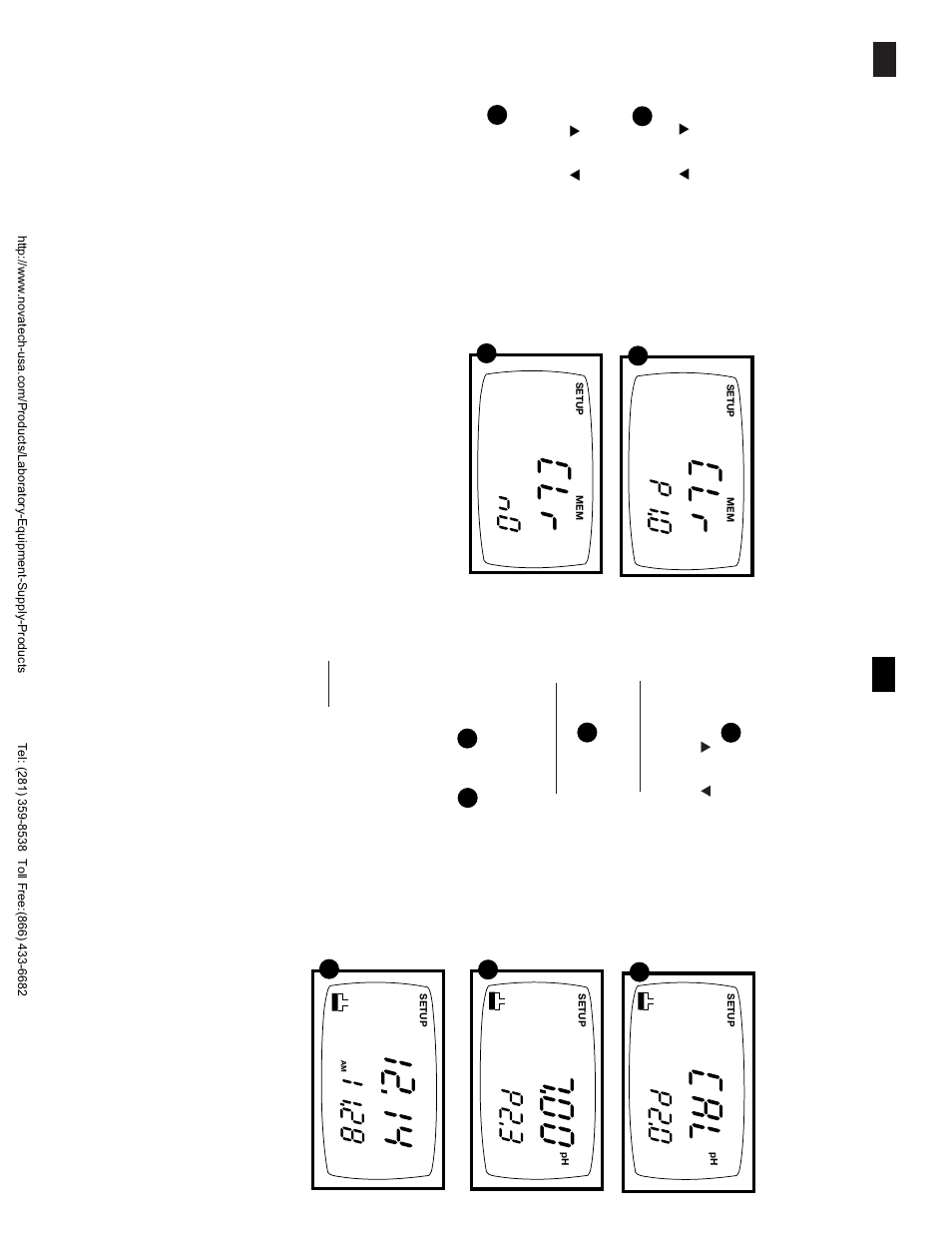 P2.0: v iewing previous calibration data | Nova-Tech pH 310 User Manual | Page 15 / 24