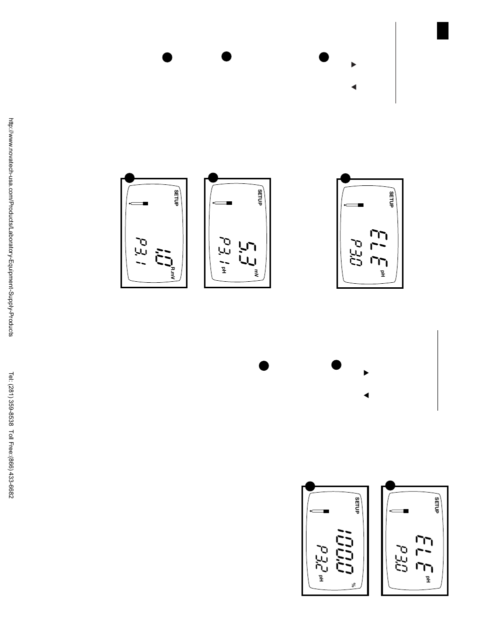 P3.0: v iewing electrode data | Nova-Tech pH 310 User Manual | Page 16 / 24