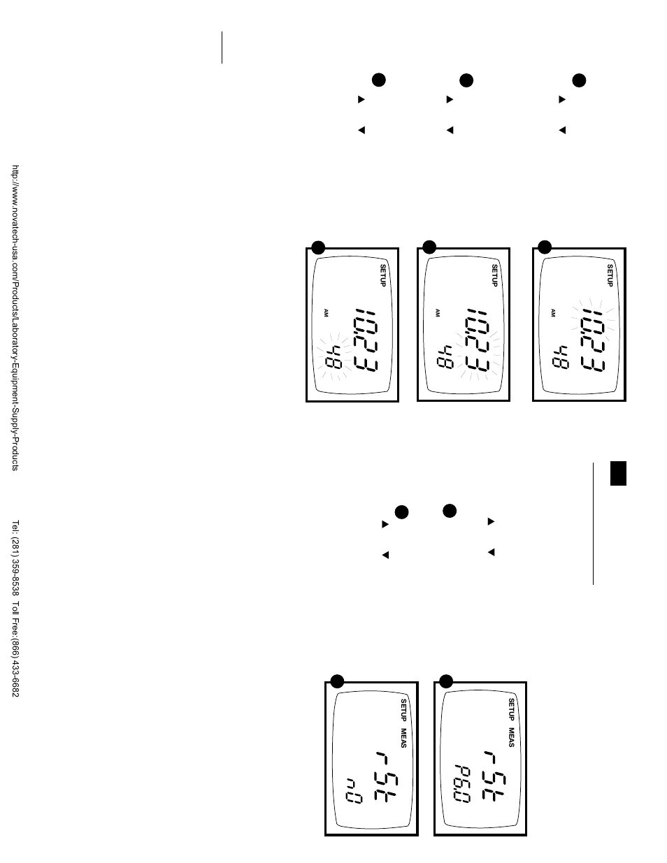 P6.0: resetting to factor y default settings | Nova-Tech pH 310 User Manual | Page 20 / 24