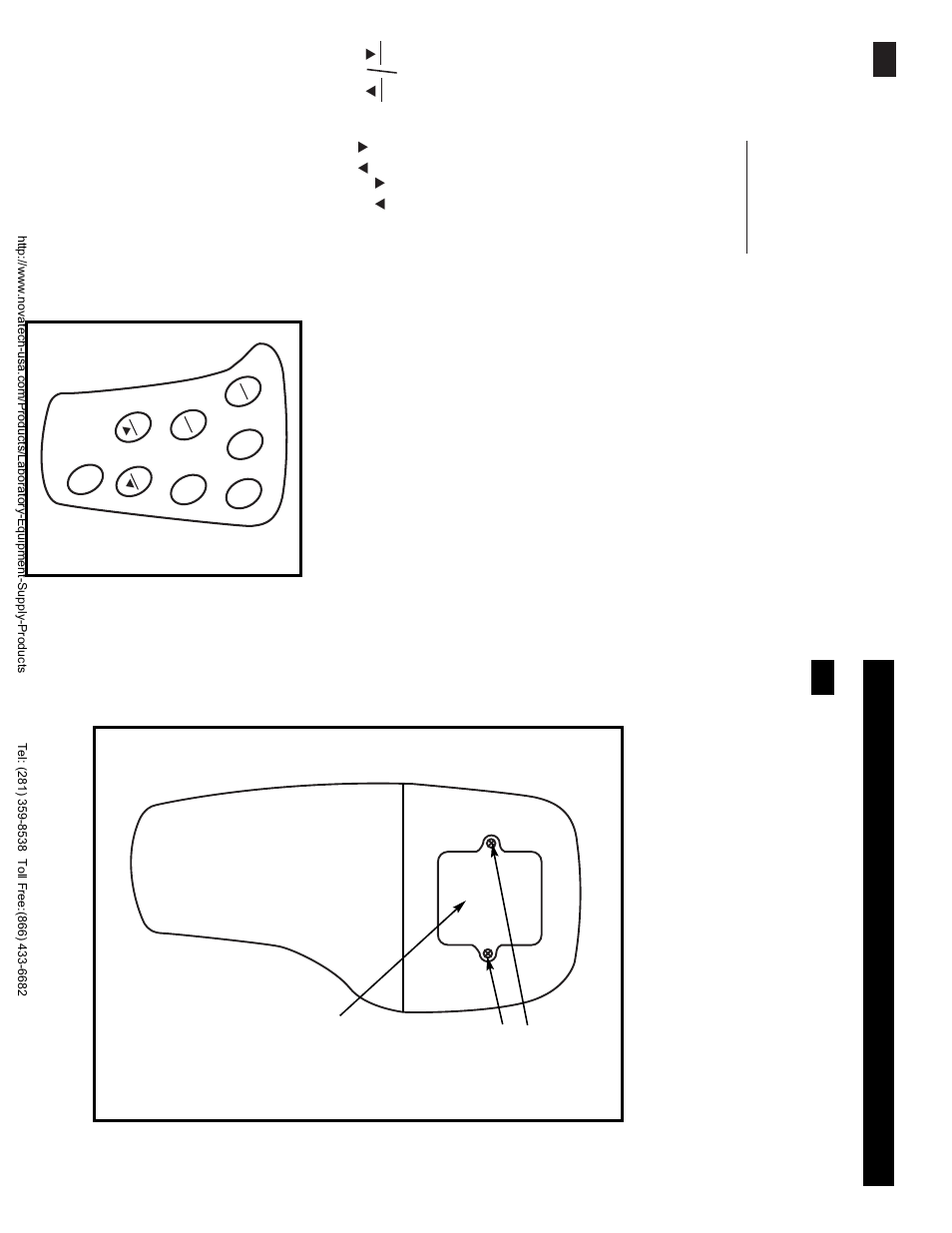 Keypad, Preparation inserting the batteries | Nova-Tech pH 310 User Manual | Page 4 / 24