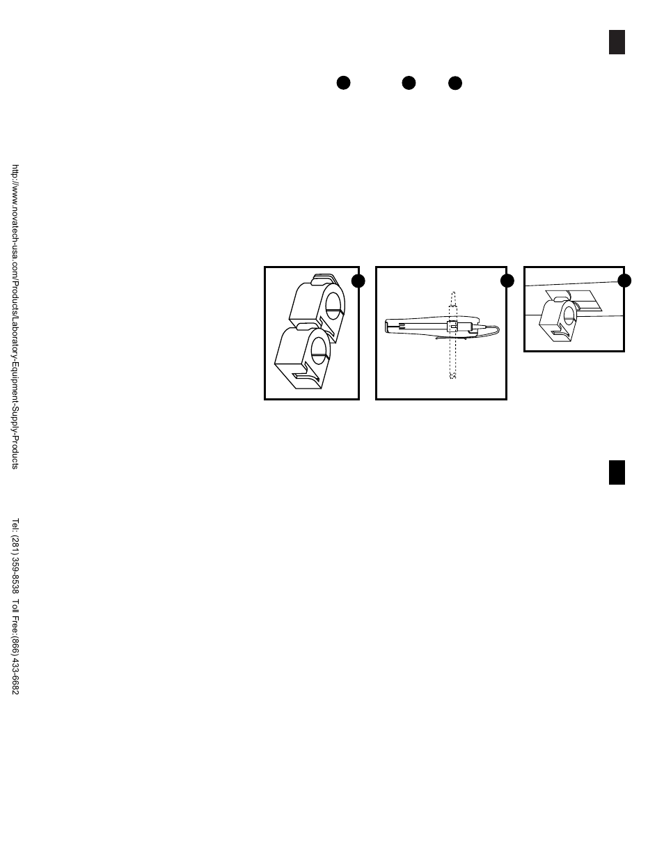 Attaching the electrode holder to the meter, Inserting the electrode into the electrode holder | Nova-Tech pH 310 User Manual | Page 6 / 24