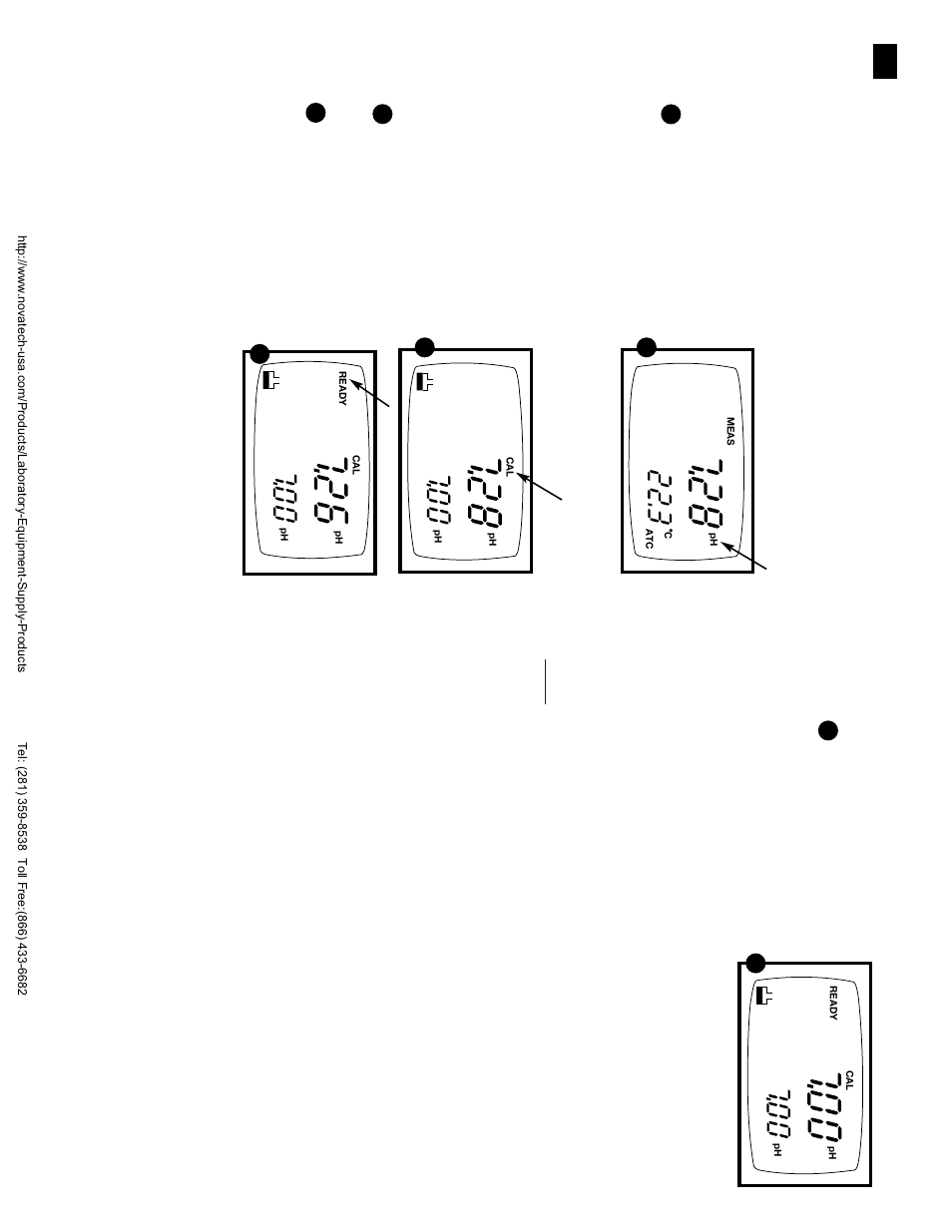 Ph calibration | Nova-Tech pH 310 User Manual | Page 8 / 24