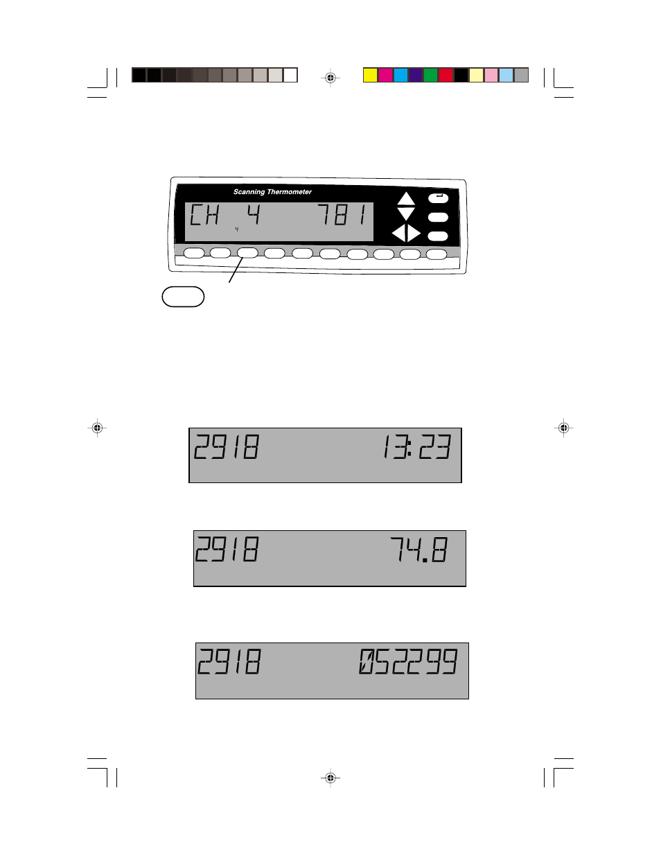 Continued on next page) | Nova-Tech Digi–Sense 12-Channel Benchtop Scanning Thermometer User Manual | Page 16 / 67