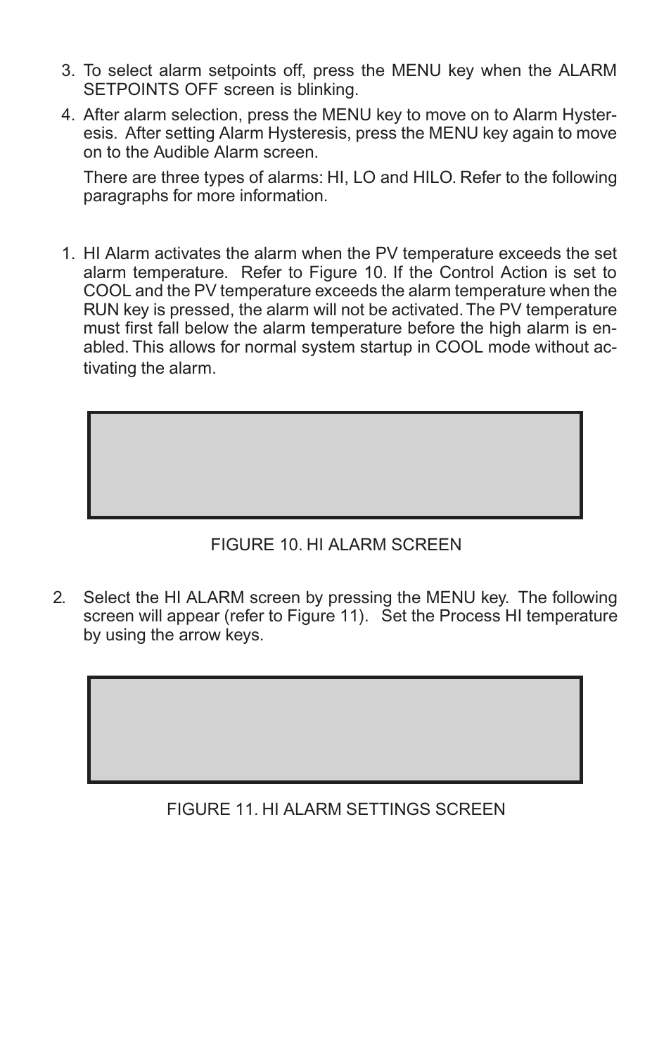Mode hi alarm | Nova-Tech Digi-Sense Termperature Controller RS (Standard Models) User Manual | Page 13 / 30